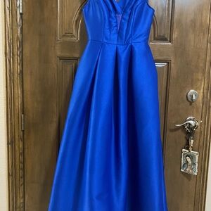 Elegant Royal Blue Gown